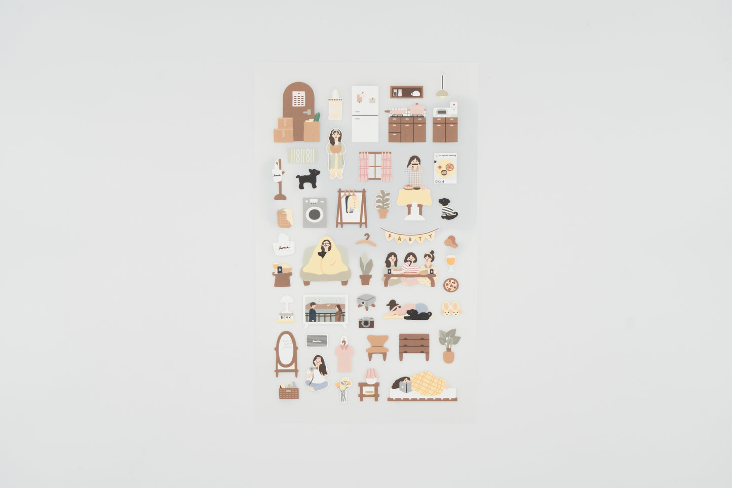 1104 Vlog_Home Sticker Set