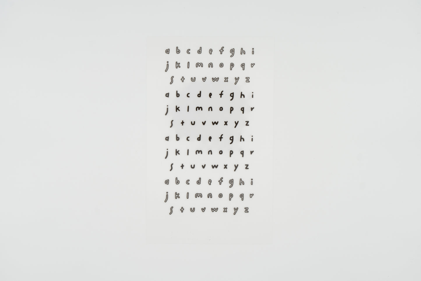 1119 Handwriting#1 Sticker Set