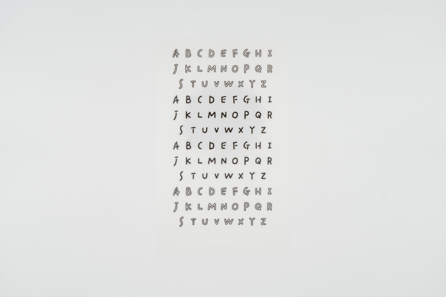 1120 Handwriting#2 Sticker Set