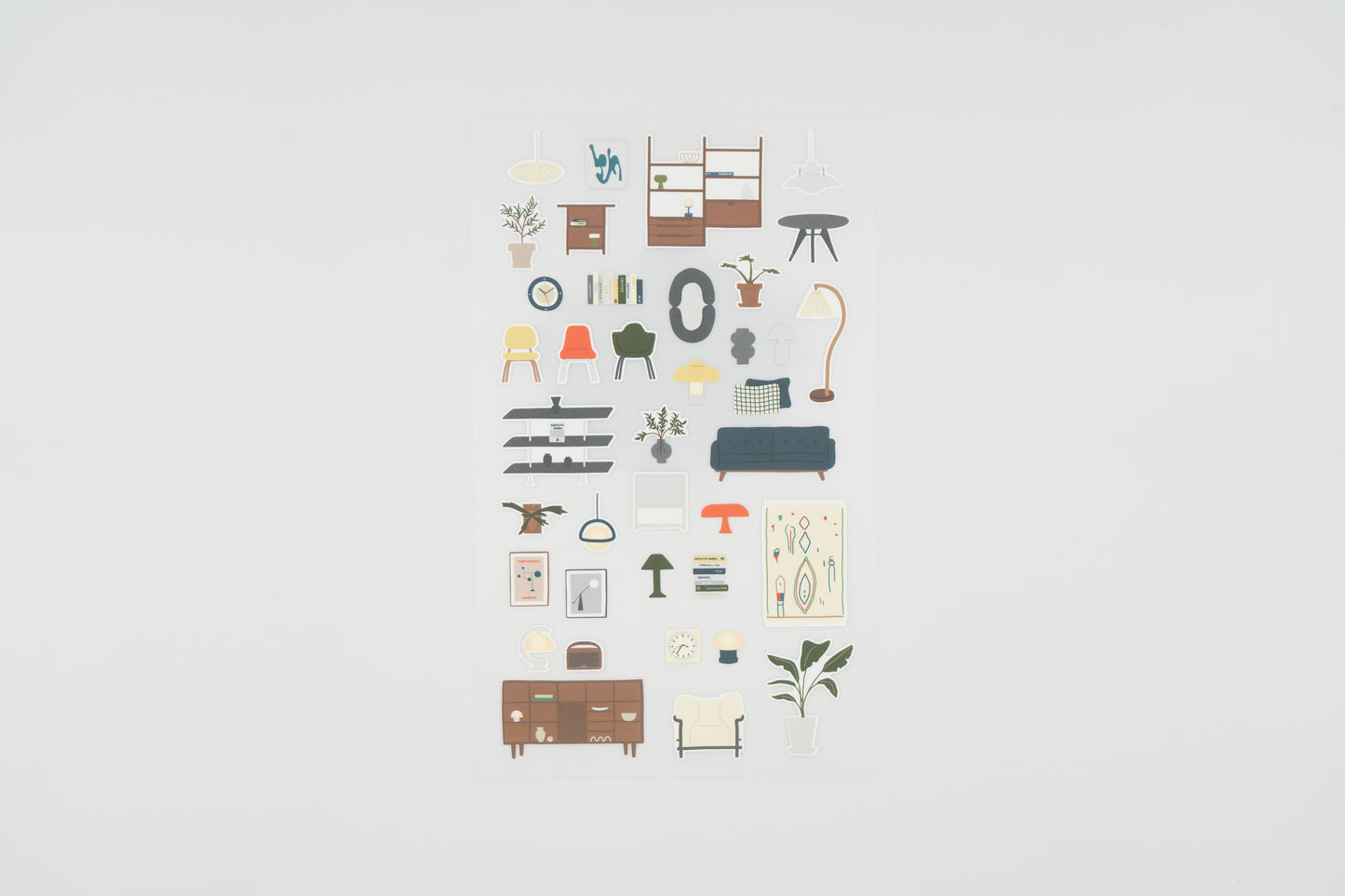 1131 Mid-Centurt Modern Sticker Set