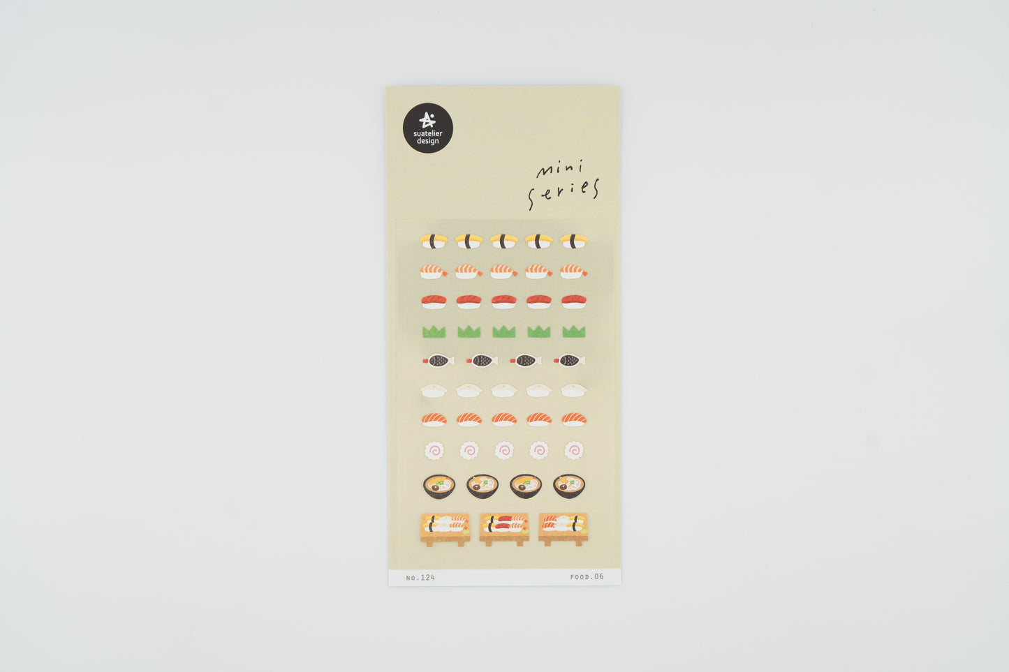 124 Food.06 Stickers Set