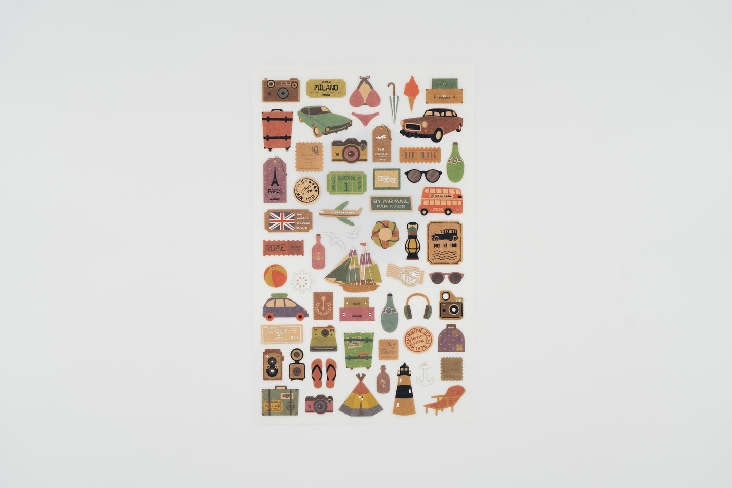 2010 Travel Story Sticker Set