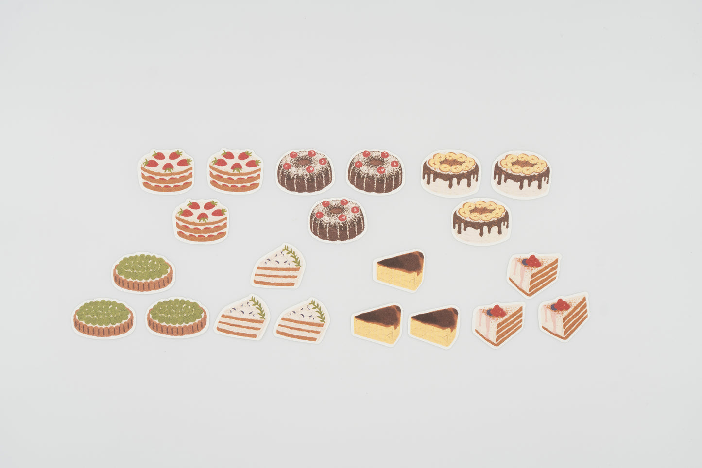 301 Sweet Cake Sticker Set