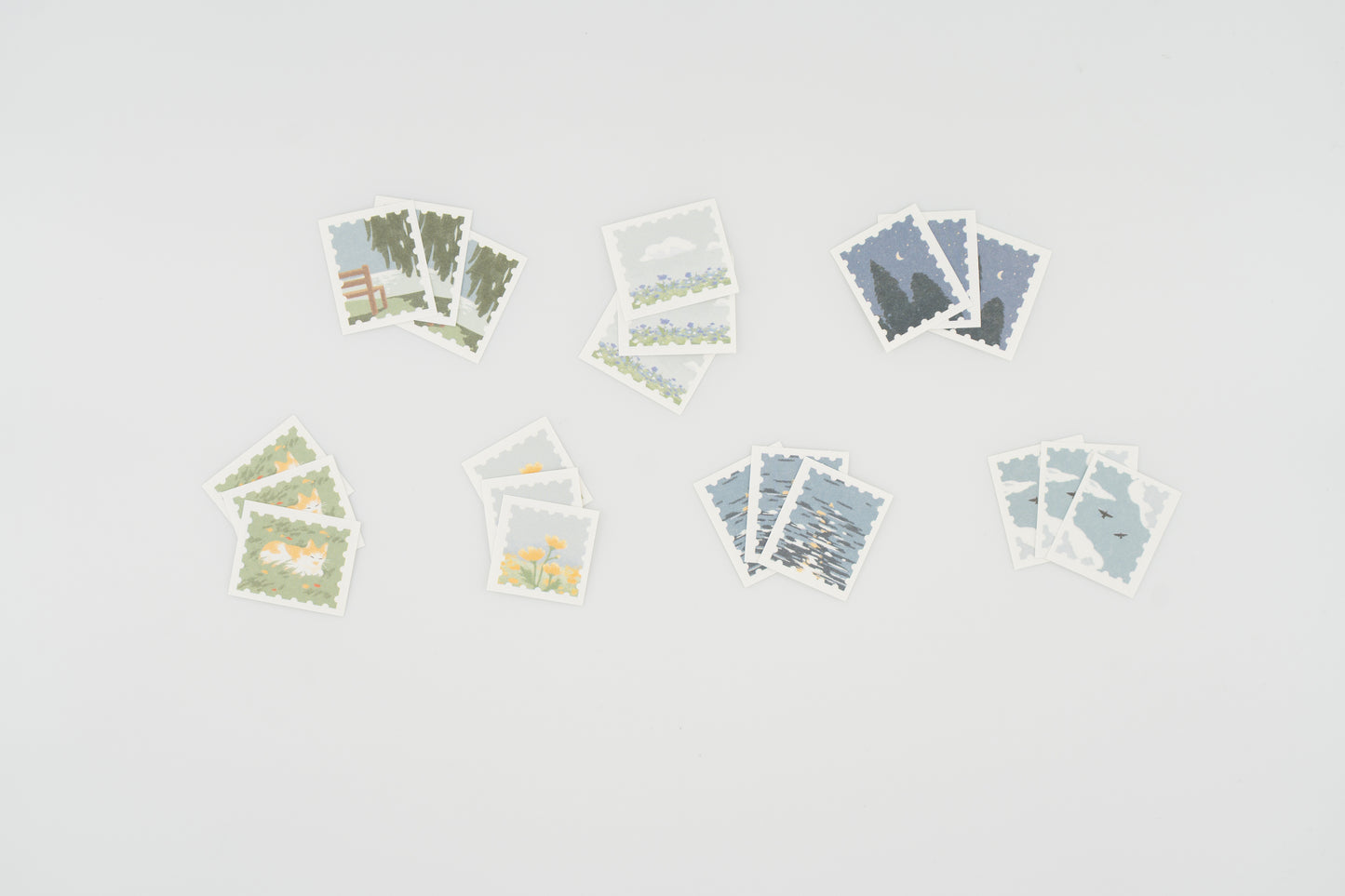 307 From the Park Sticker Set