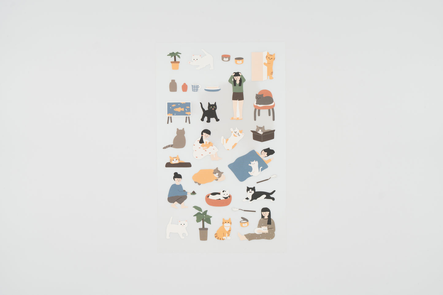1150 Cats Have Staff Sticker Set