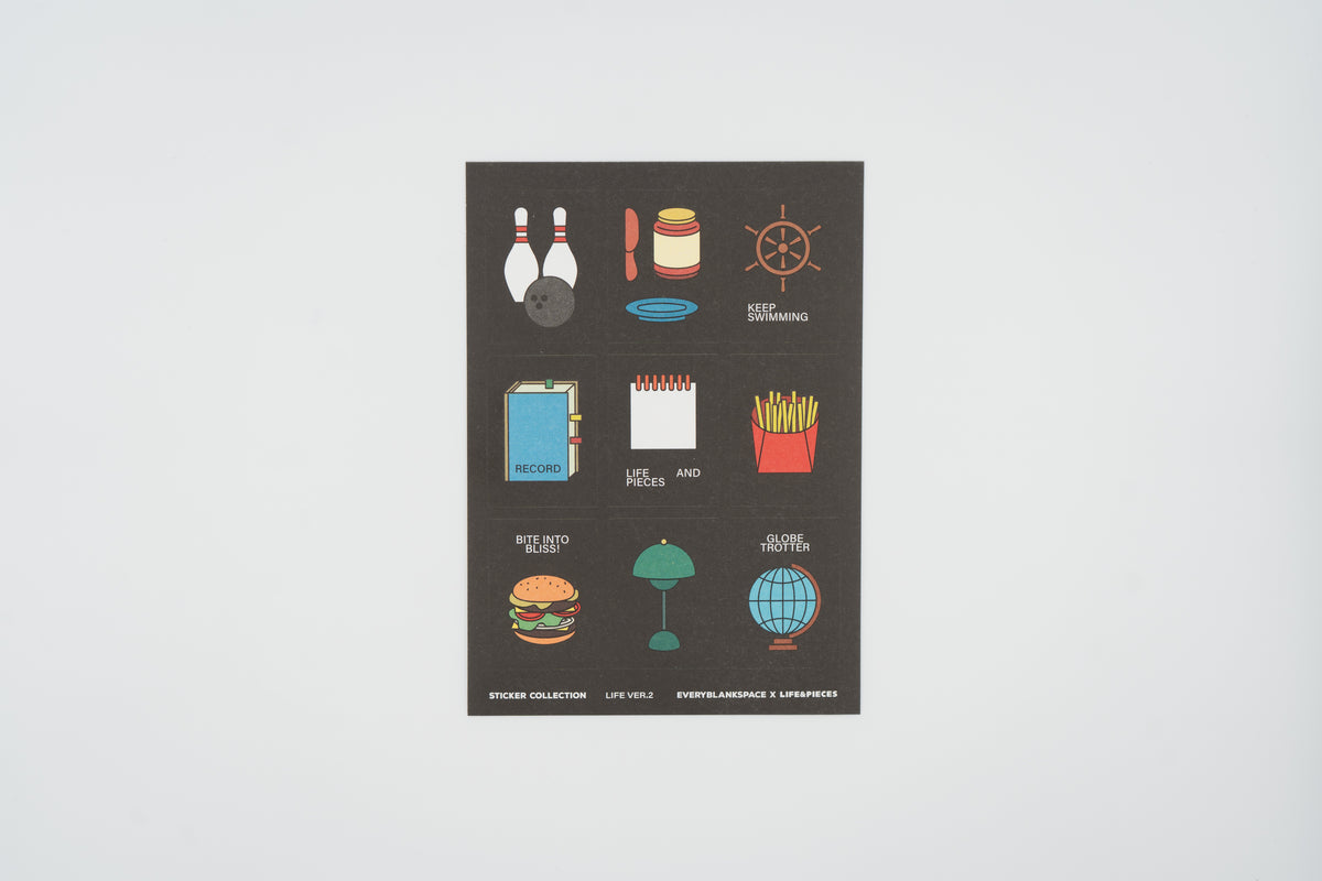 Life&Pieces Sticker Collection LIFE ver.2