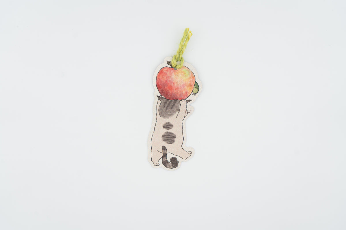 Secret Friend in an Apple Bookmark