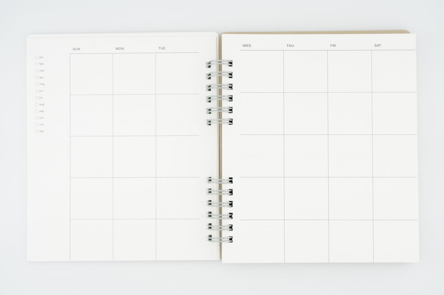 Instore Diary (Half-Year, Non-Dated)