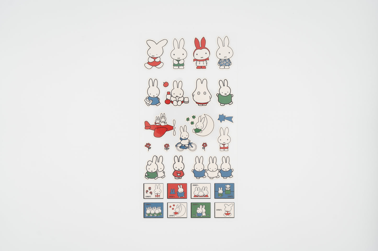 Miffy 70th Anniversary Multi Piece Sticker