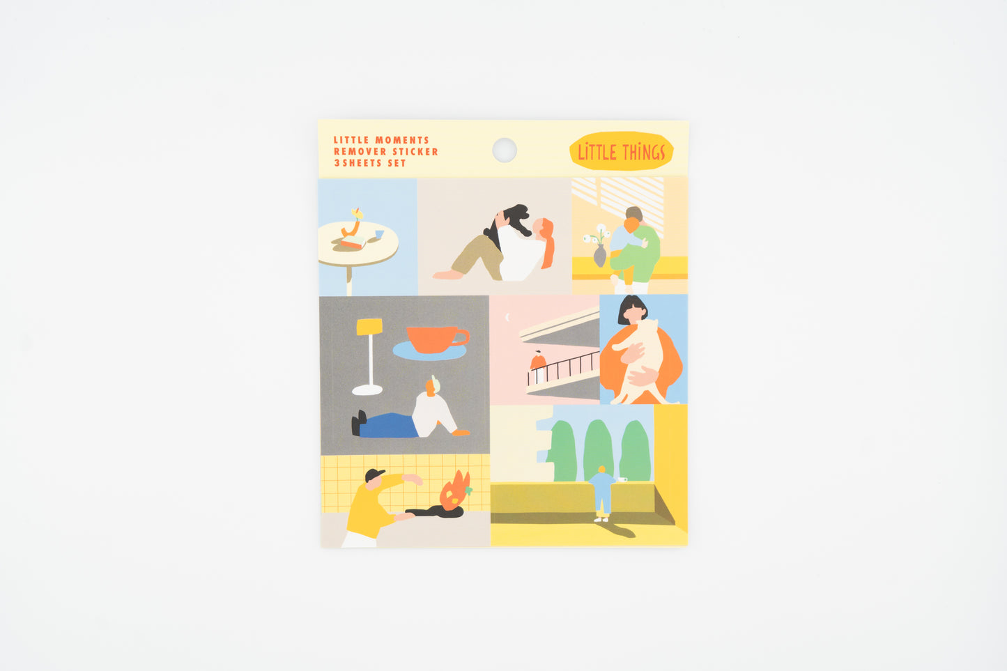 Life Things Remover Square Sticker