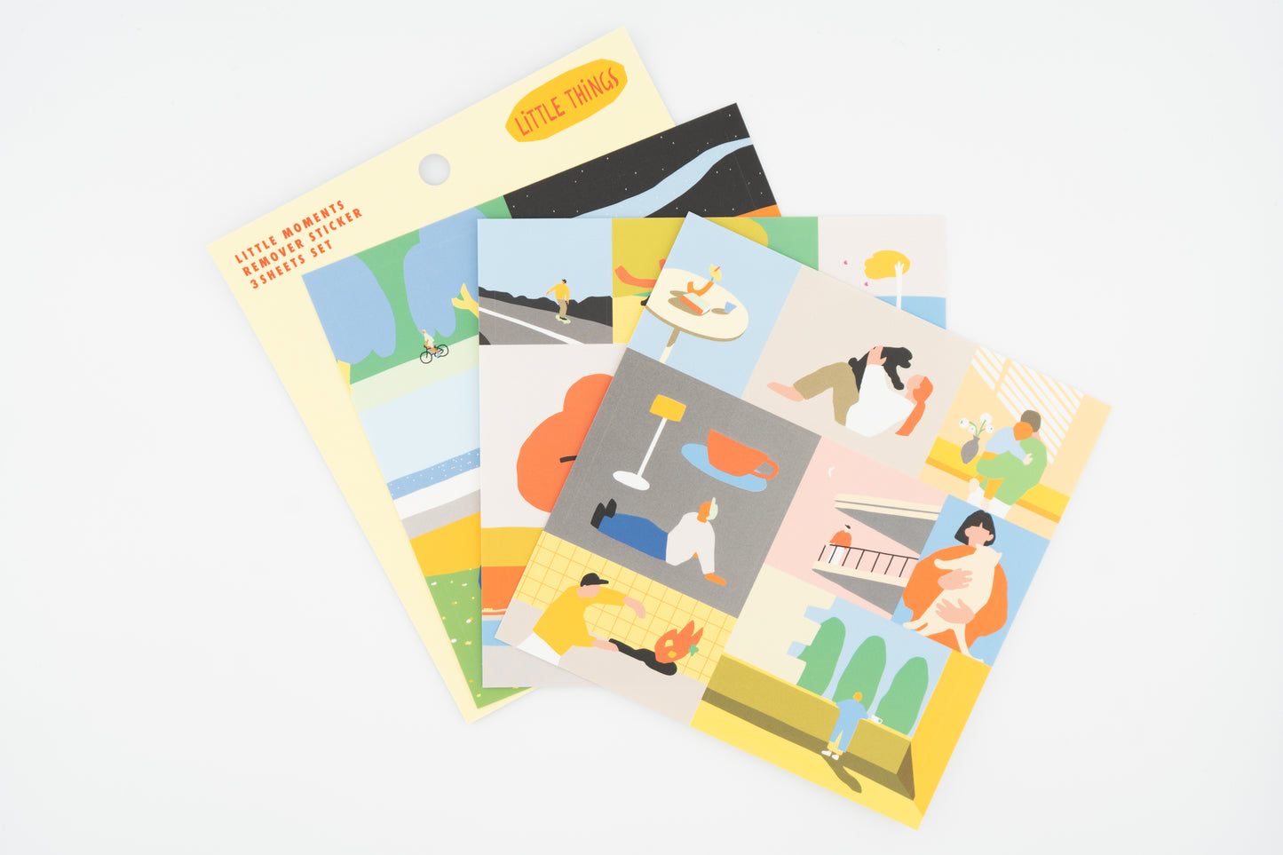 Life Things Remover Square Sticker