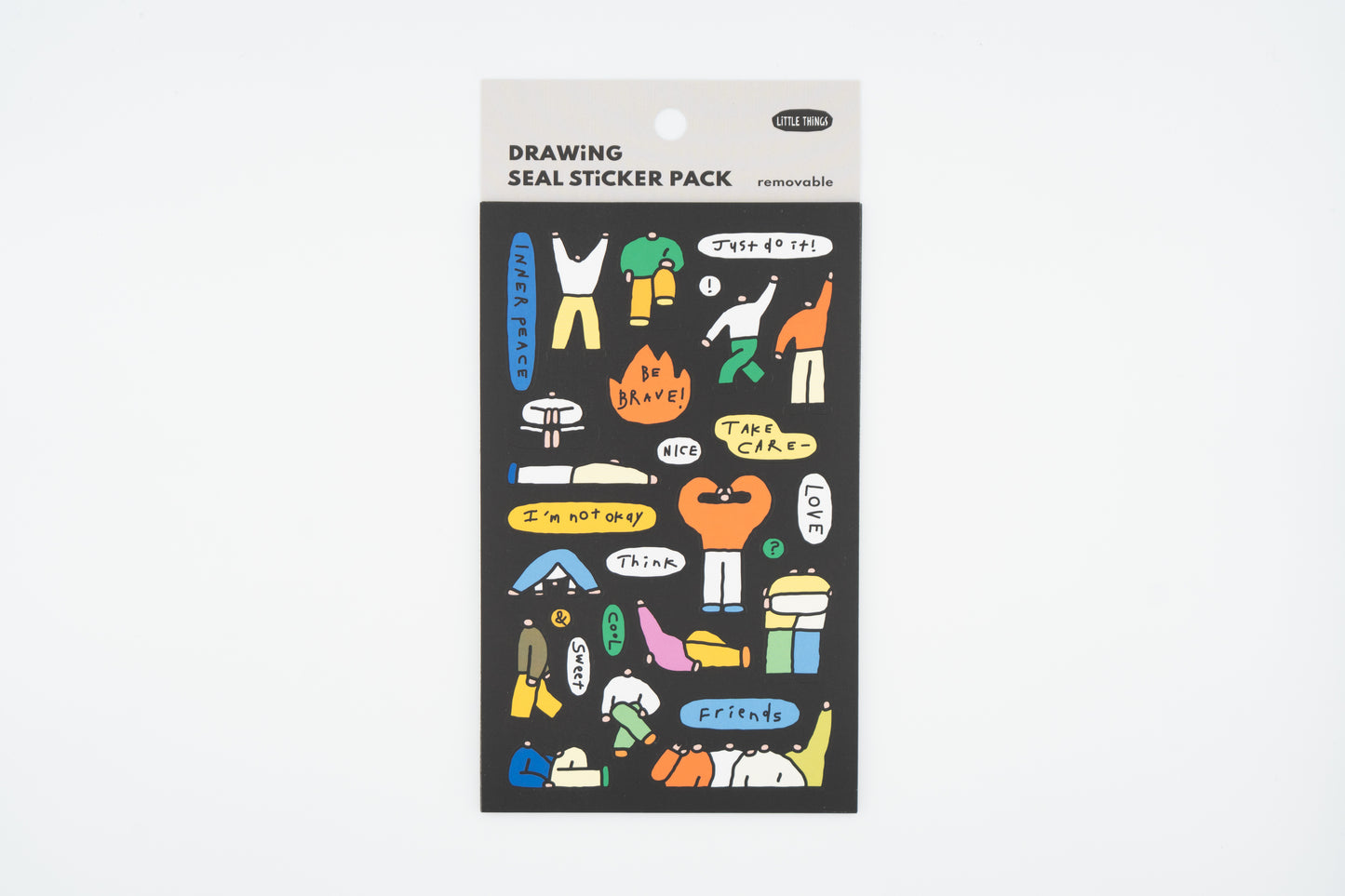 Little Things Drawing Seal Sticker Pack