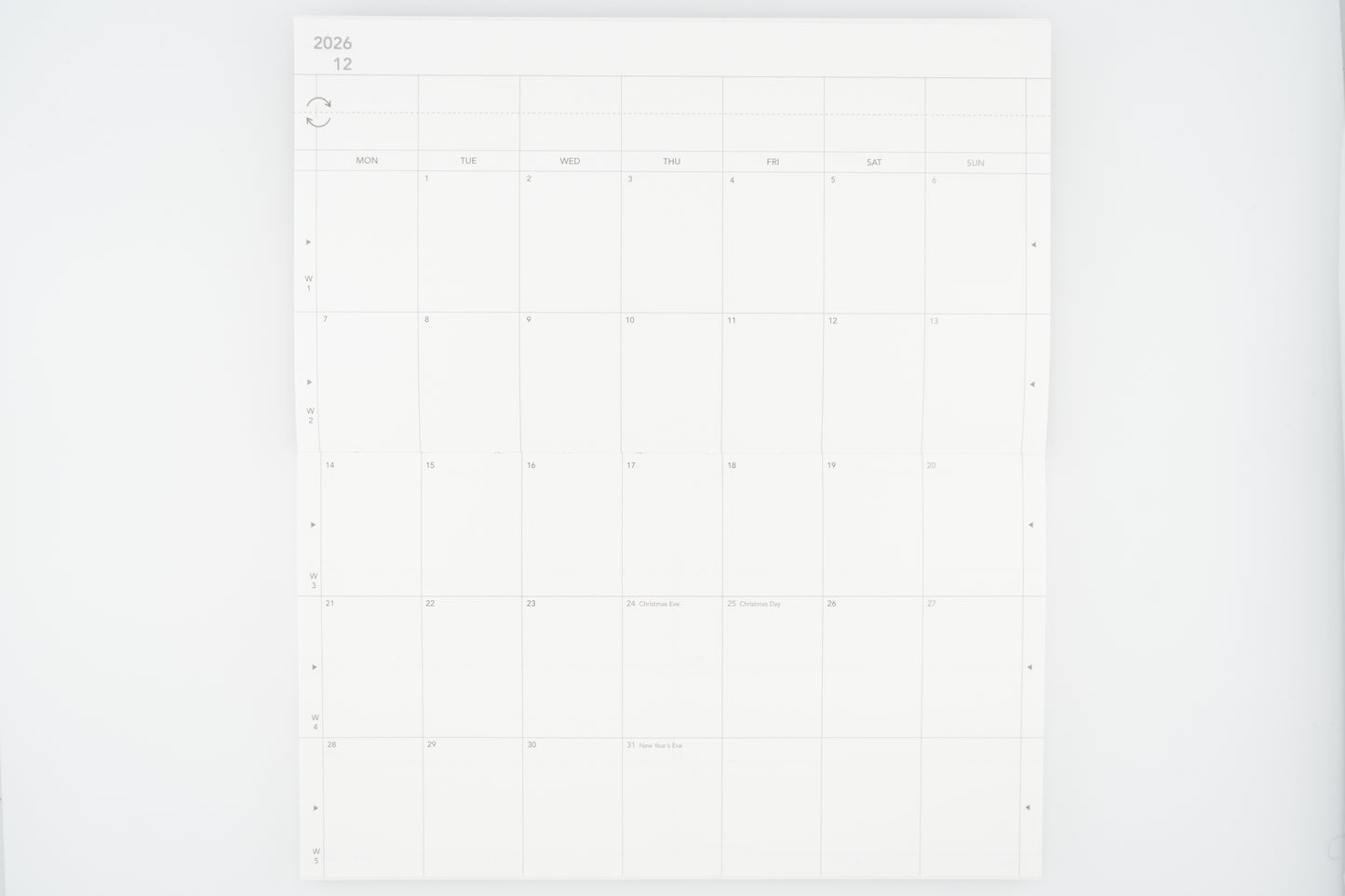 floine Letter 2026 Dated Planner
