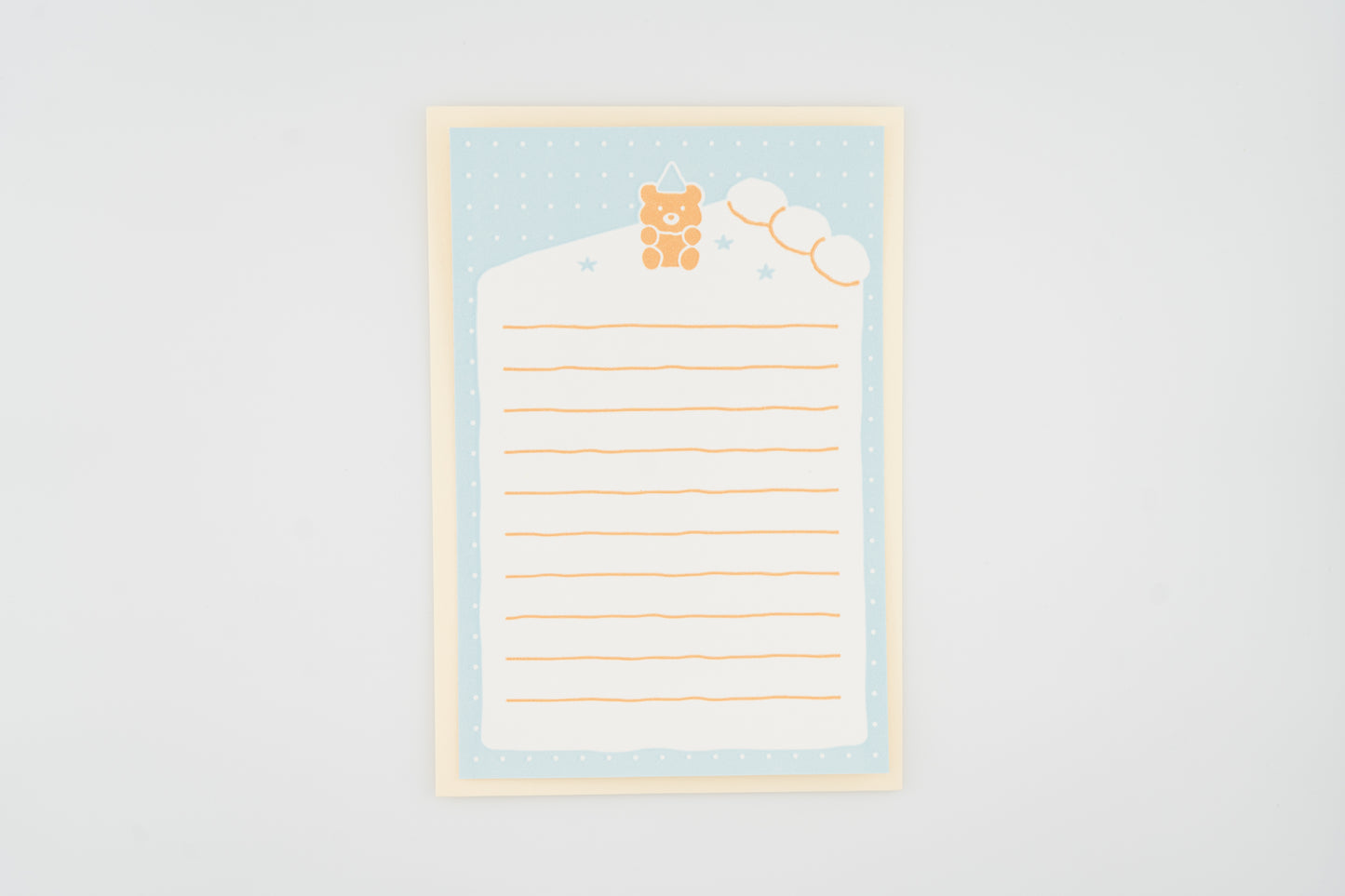 From The Heart Letter Press Message Card