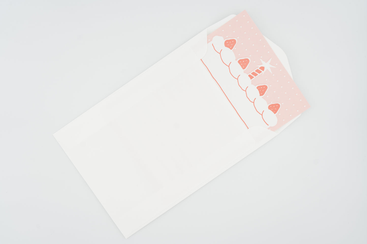 From The Heart Letter Press Message Card