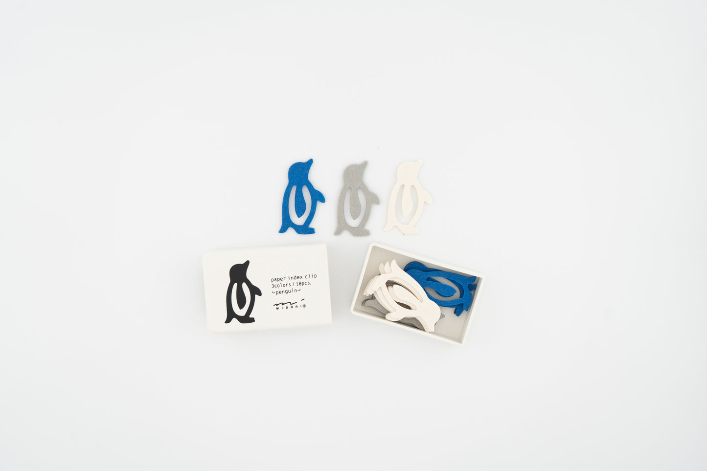 Midori Index Clip-Penguin