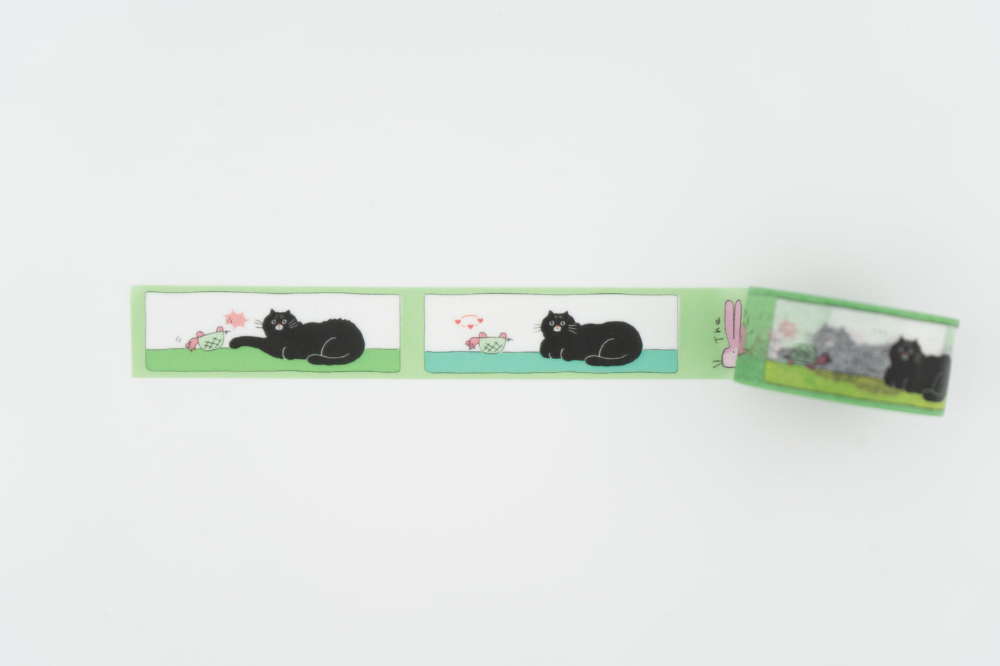 The Cat is Strong! Masking Tape