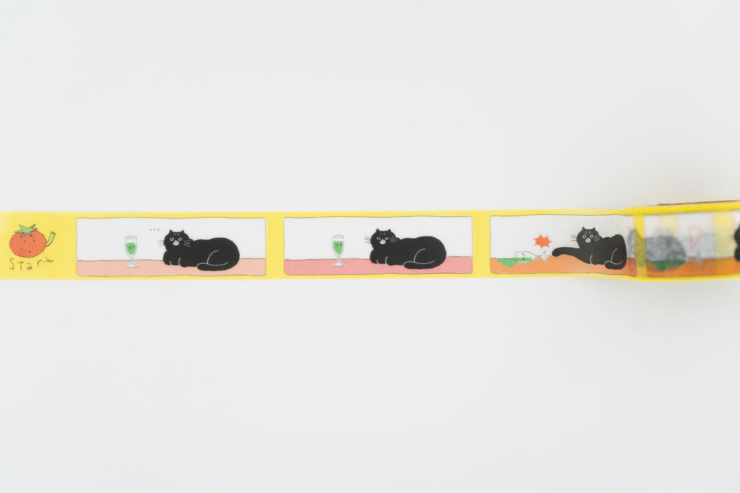 The Cat is Strong! Masking Tape