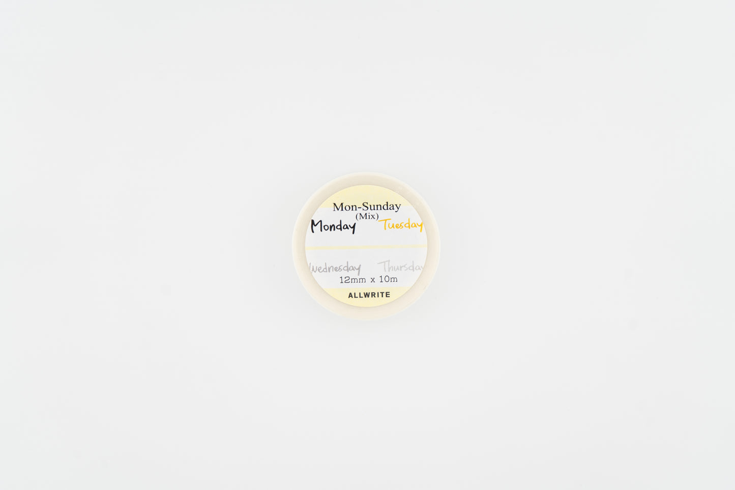 Monday-Sunday (Mix) White