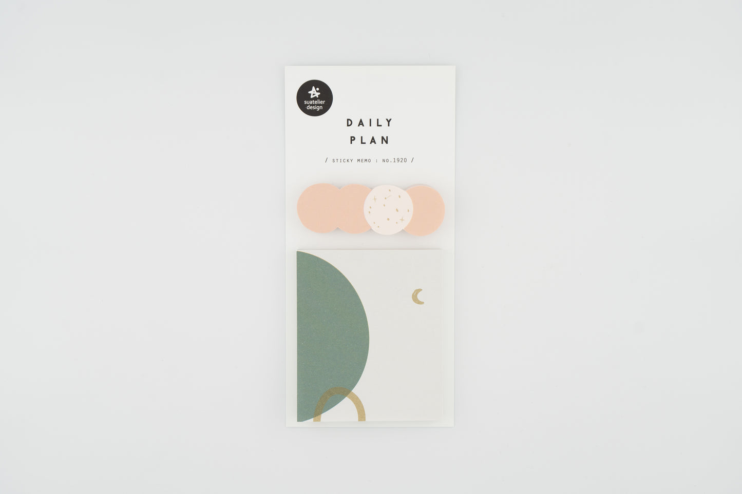 1920 Daily Plan.15 Sticky Memo