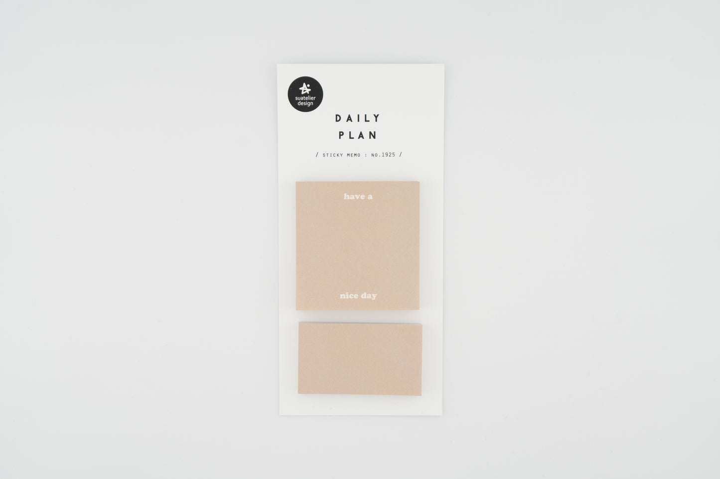 1925 Daily Plan.19 Sticky Memo