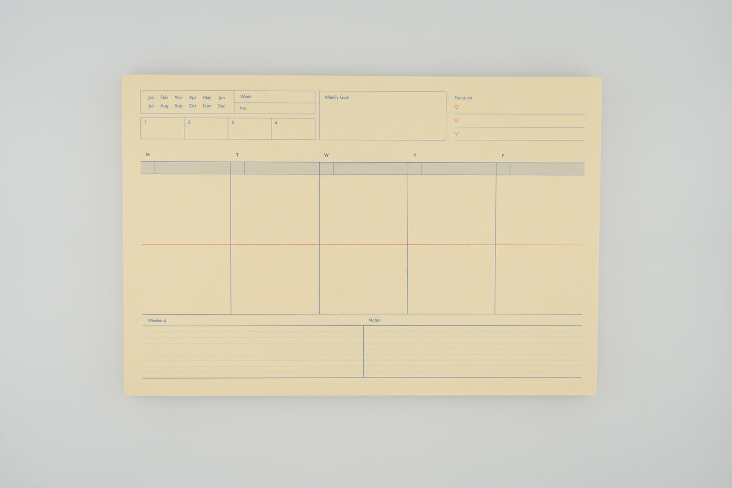 Weekly Pad
