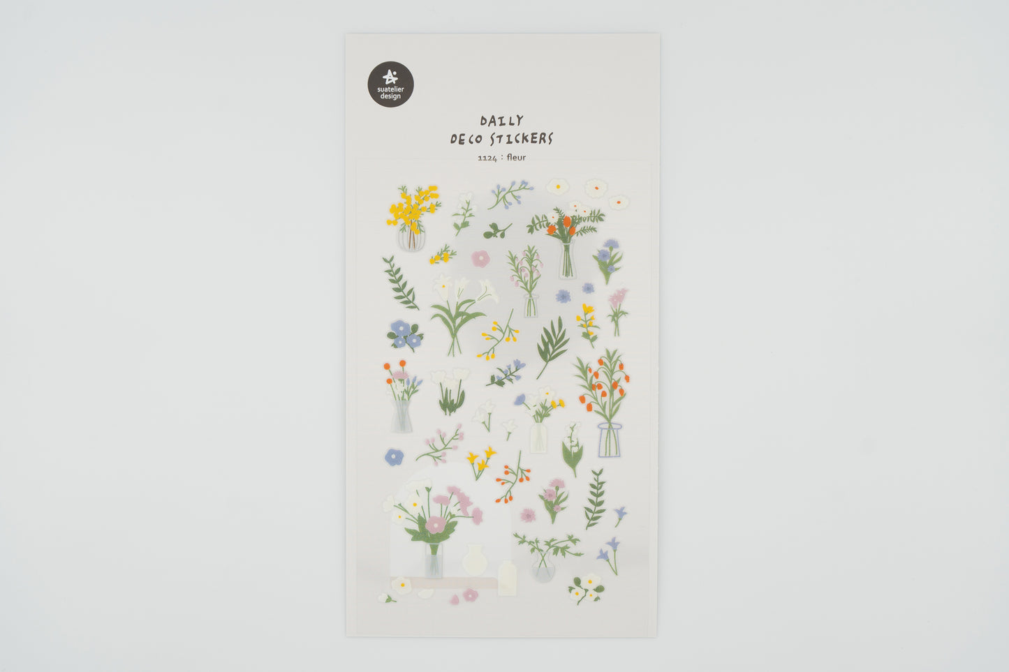 1124 Fleur Sticker Set