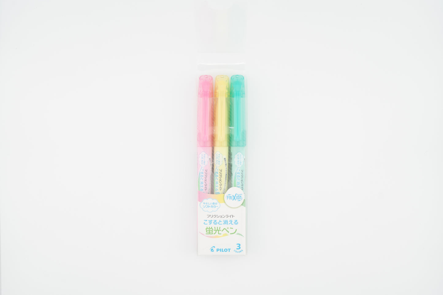 Pilot Frixion Light Erasable Hilighters Set of 3