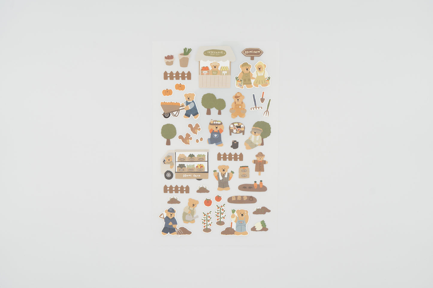 1137 Ggumi Farm Sticker Set