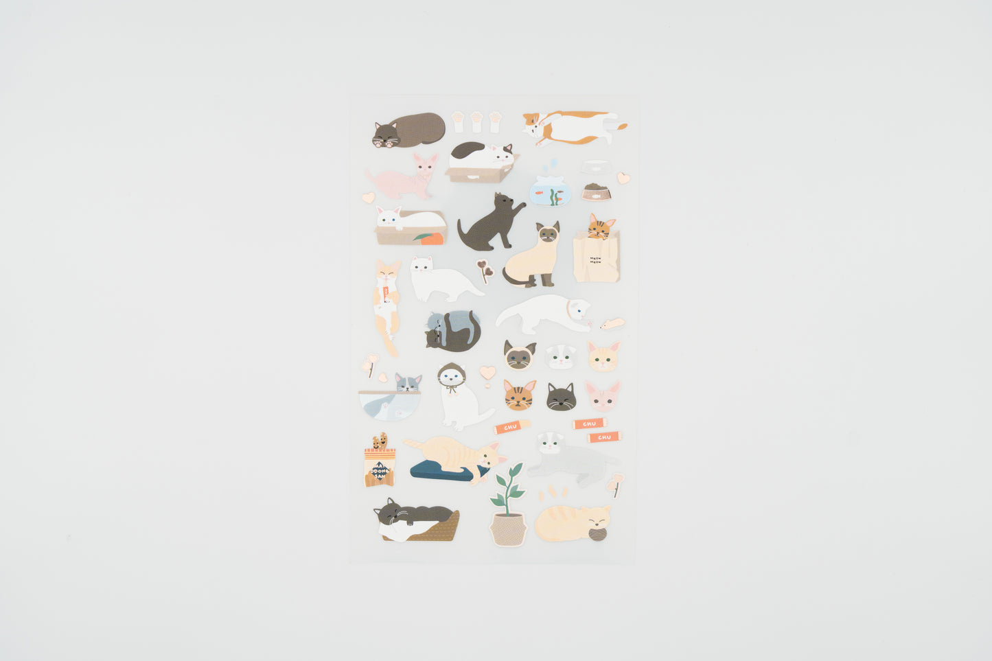 1093 Meow Sticker Set