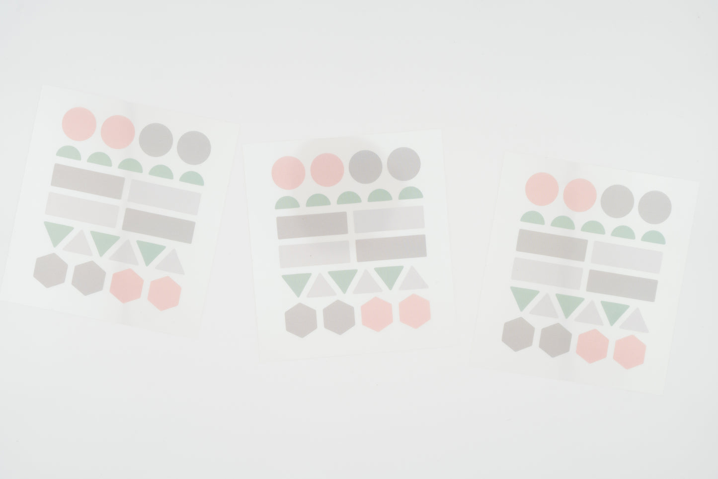 1607 Plain.03 Transparent Set