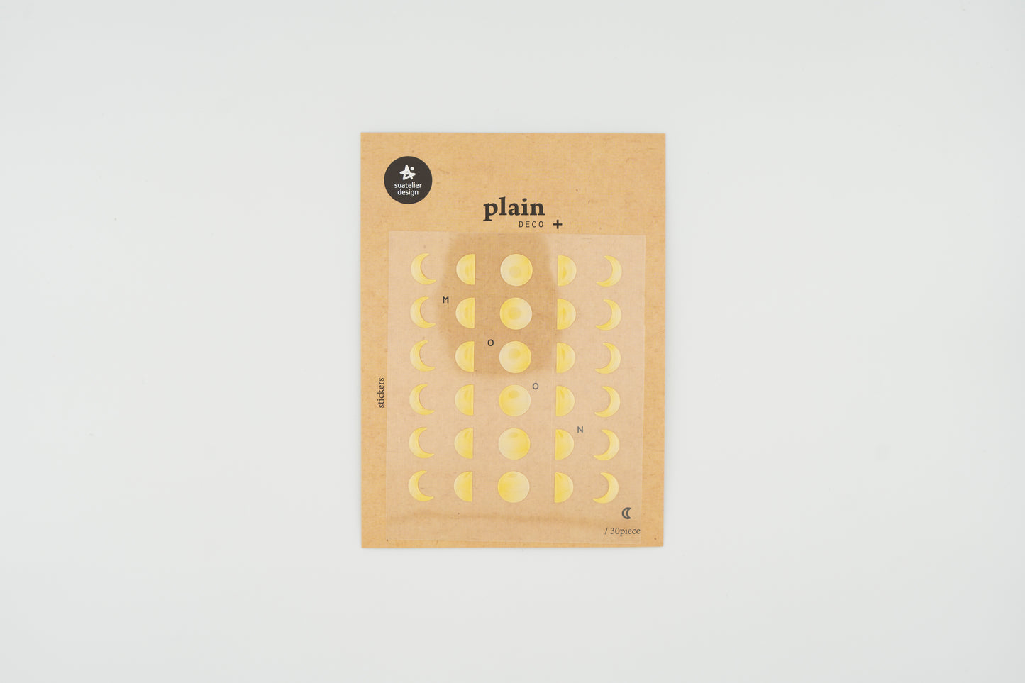1614 Plain.10 Sticker Set
