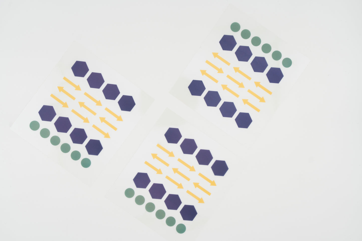 1627 Plain.23 Transparent Set