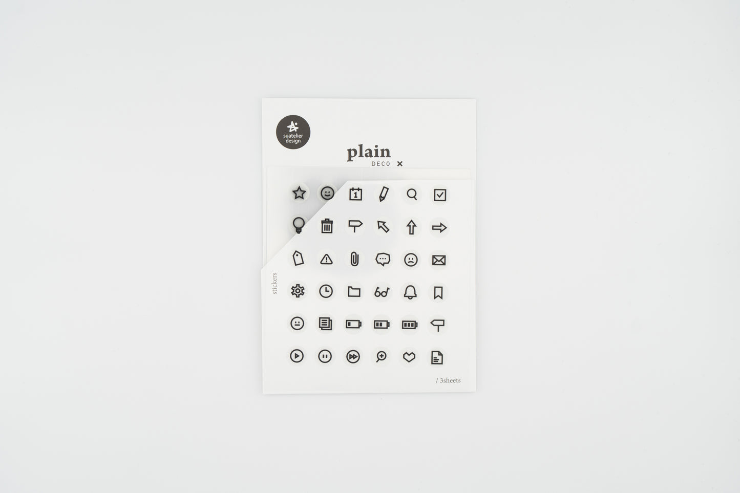 1630 Plain.26 Transparent Set