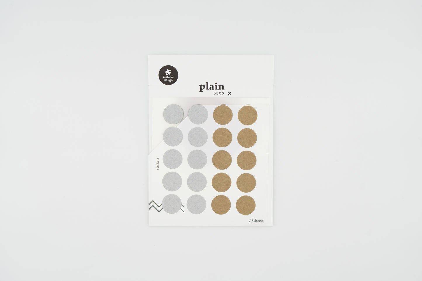 1642 Plain.38 Sticker Set
