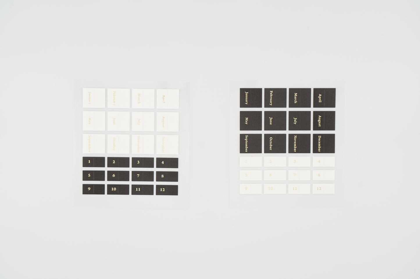 1648 Plain.44 Date Index Set