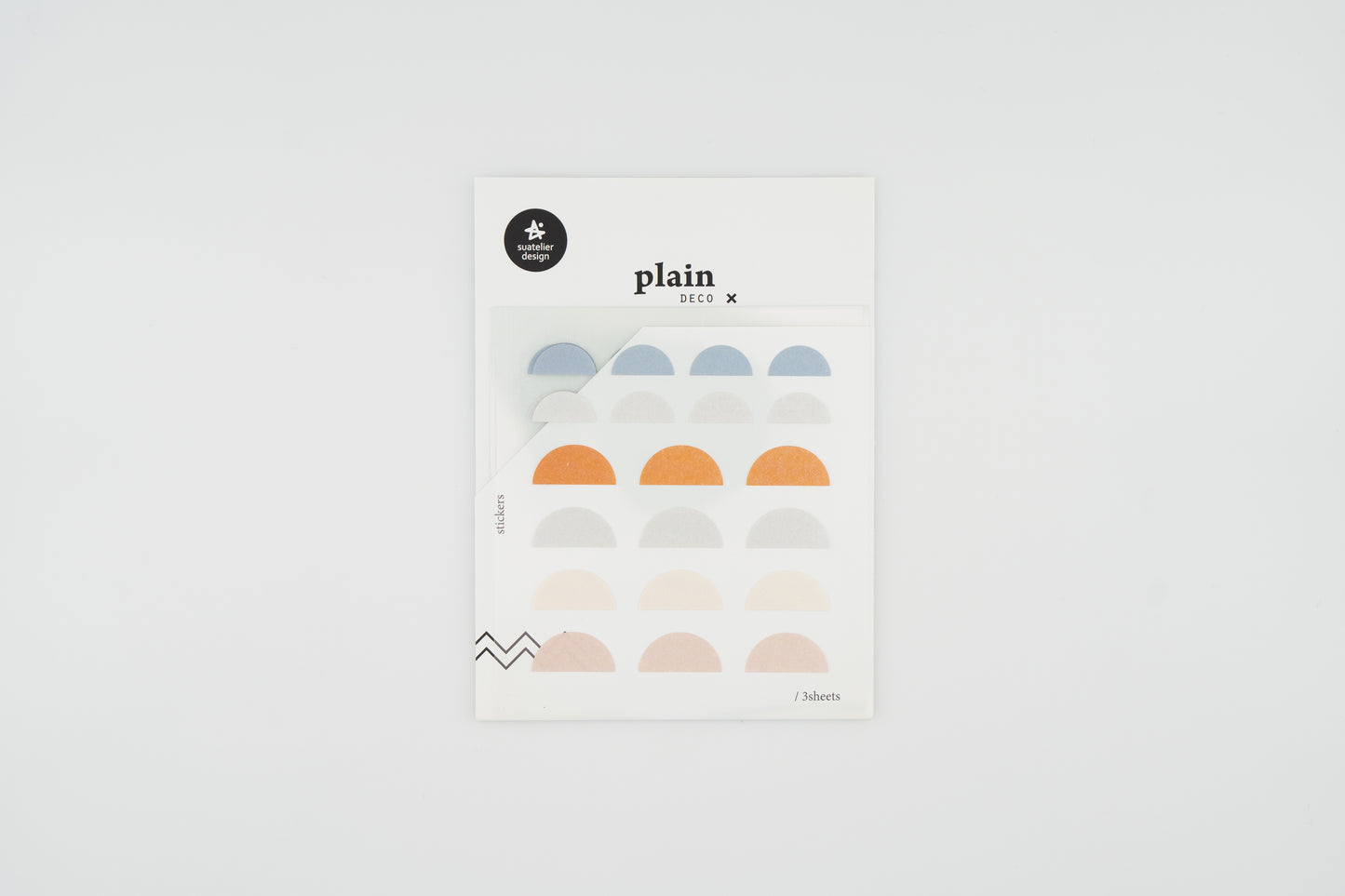 1661 Plain.57 Sticker Set
