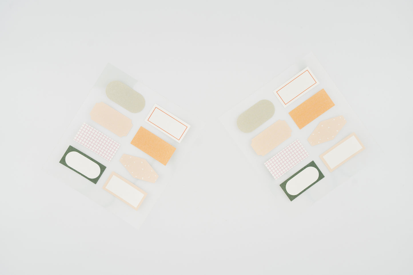 1663 Plain.59 Label Set