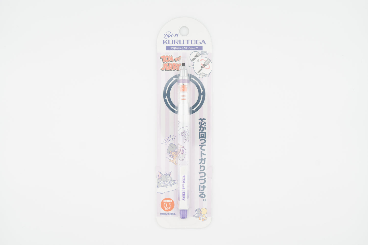Tom and Jerry x Kuru Toga Standard Mechanical Pencil 0.5mm