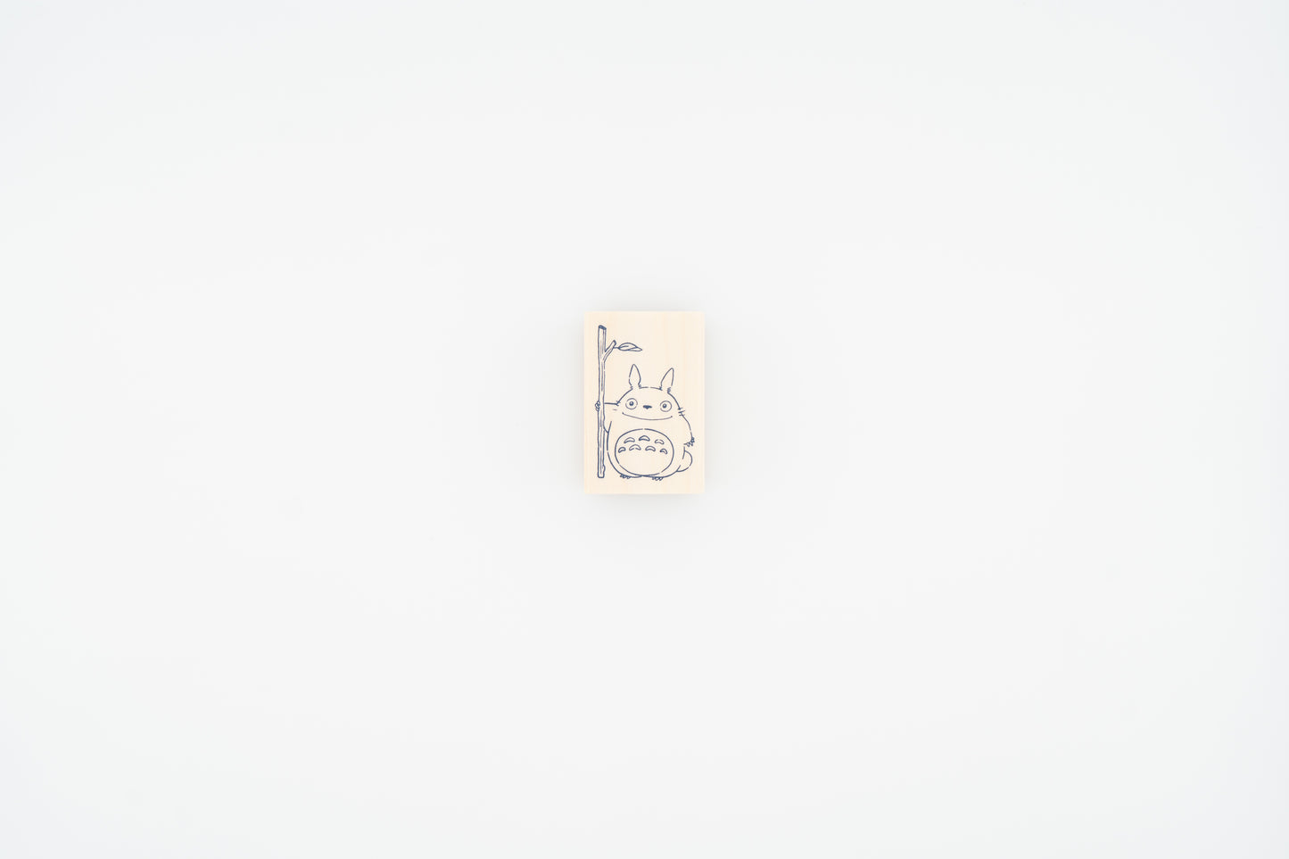 Totoro with a Rod Stamp