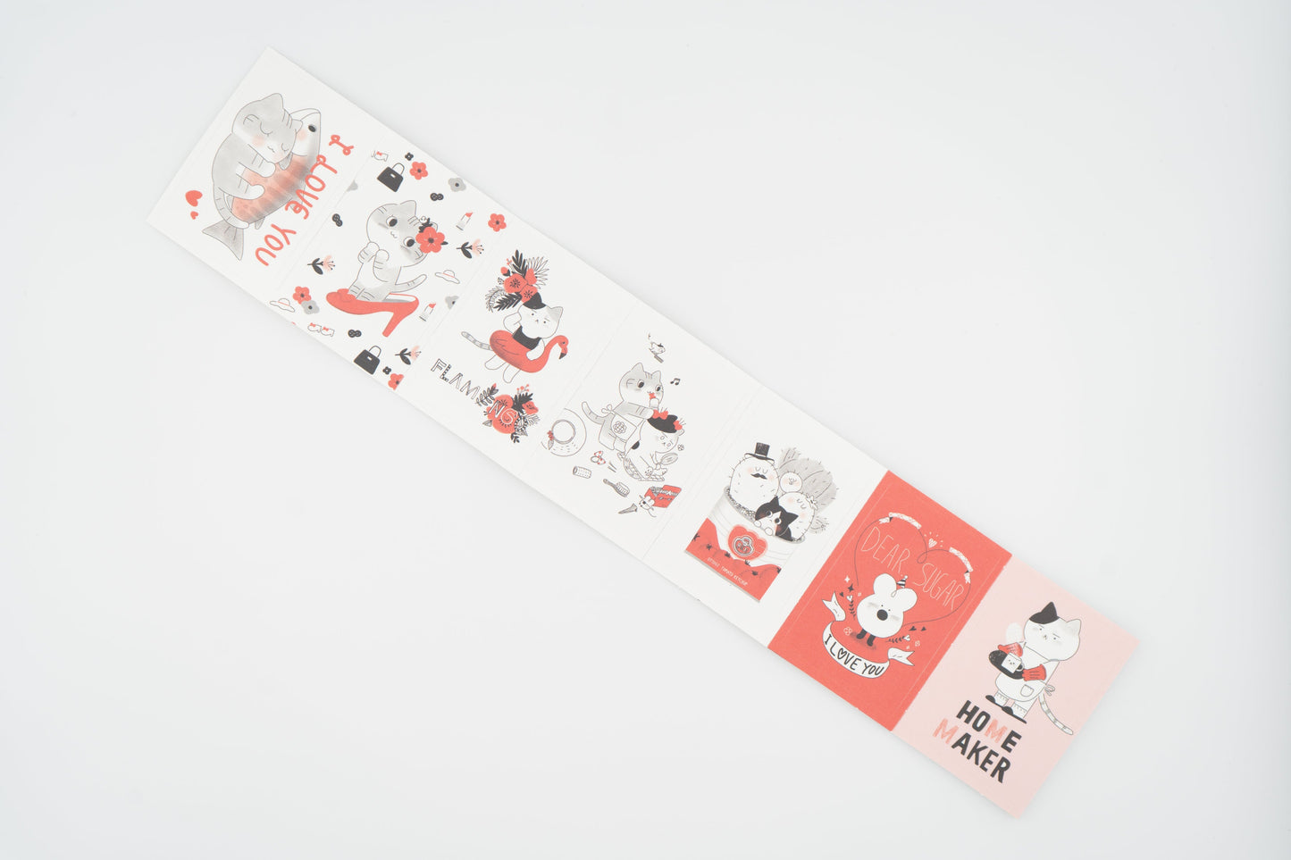 Label Sticker Pack Salmon