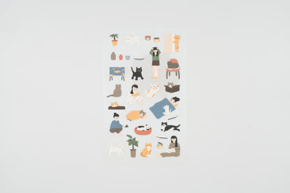 Cats Have Staff Sticker Set