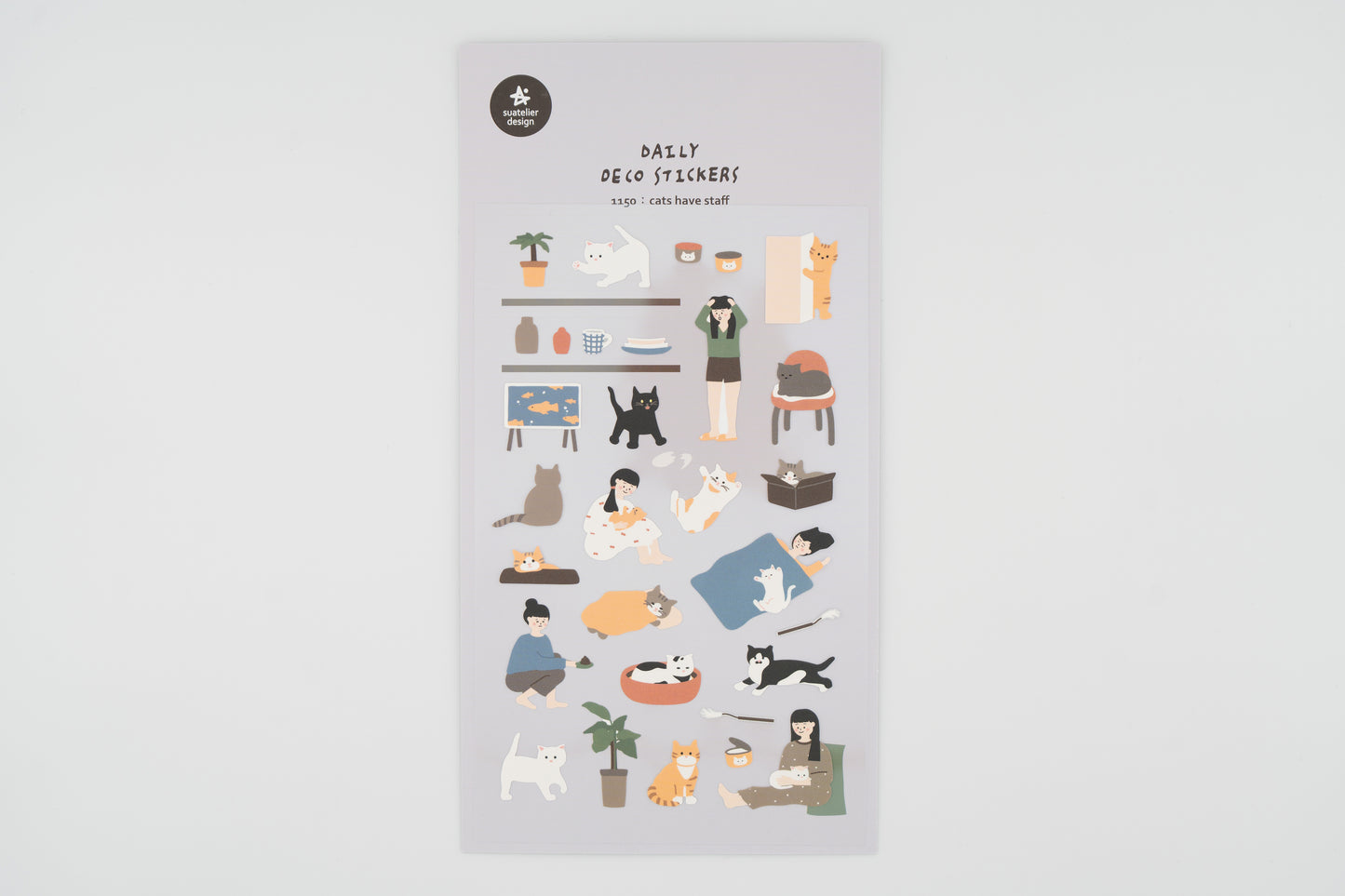 Cats Have Staff Sticker Set