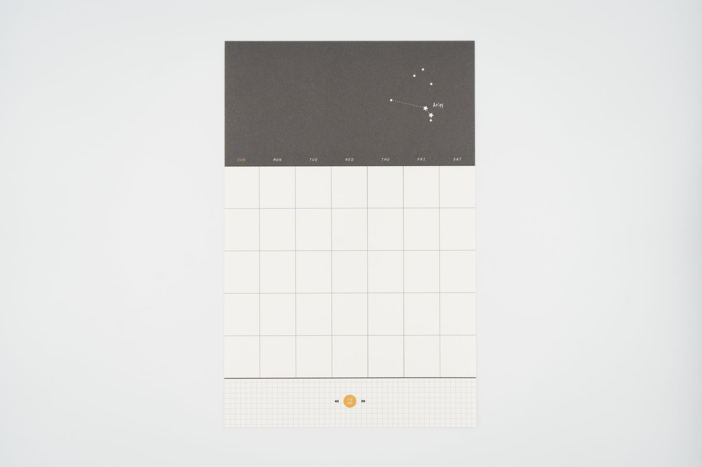 1053 Monthly Plan Calendar Sticker