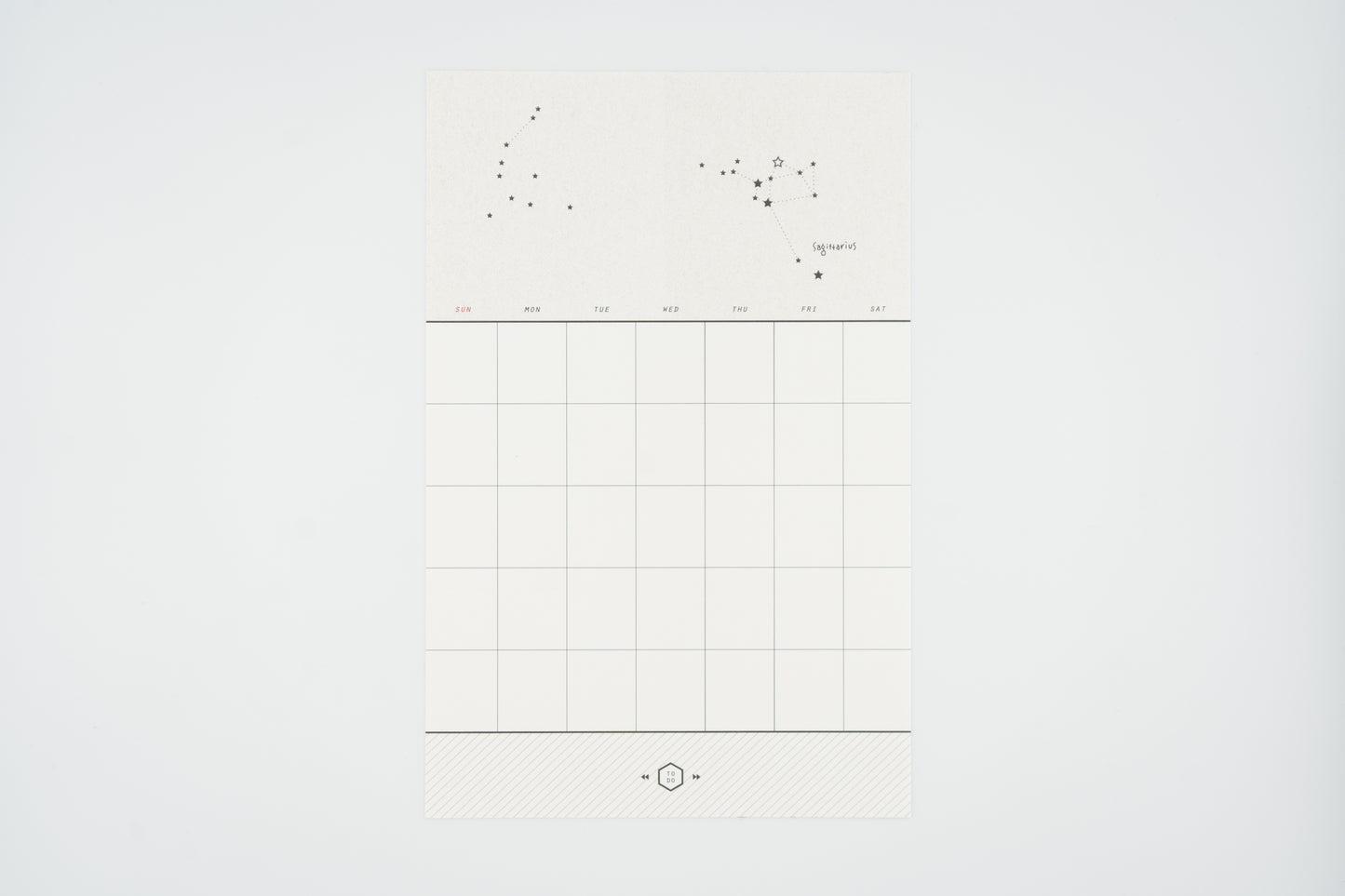 1053 Monthly Plan Calendar Sticker