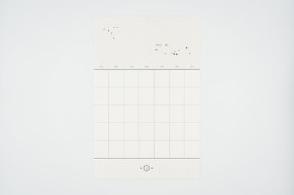 1053 Monthly Plan Calendar Sticker