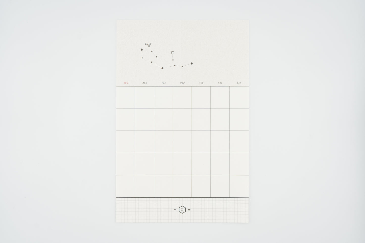 1053 Monthly Plan Calendar Sticker