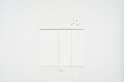 1053 Monthly Plan Calendar Sticker