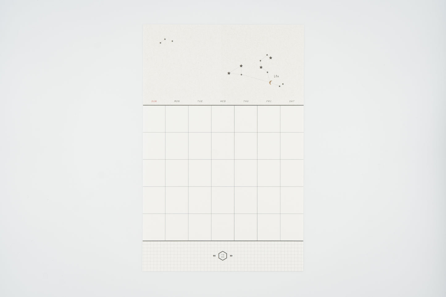 1053 Monthly Plan Calendar Sticker