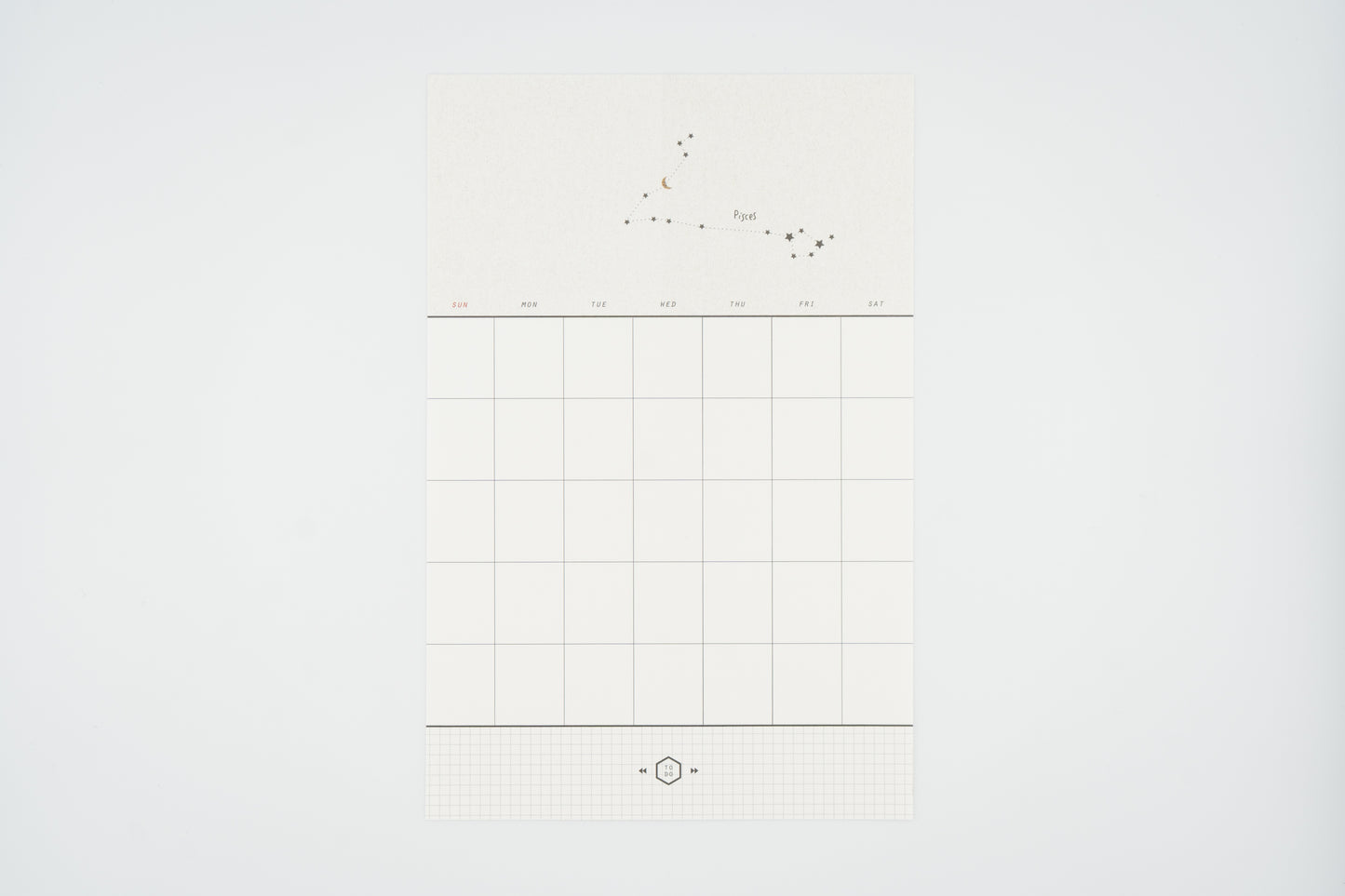 1053 Monthly Plan Calendar Sticker
